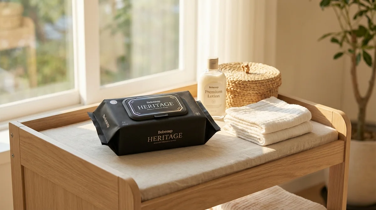 베베숲 시그니처 블랙 물티슈 프리미엄 육아용품