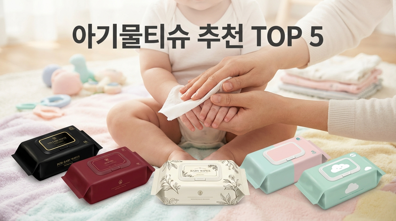 아기물티슈 추천 TOP 5 비교 2026년 내돈내산