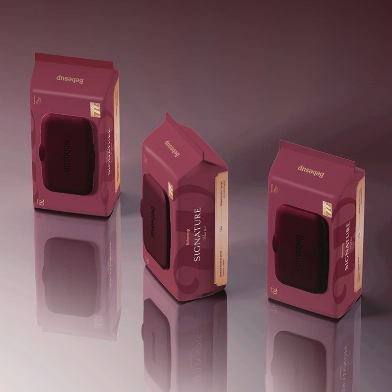 베베숲 시그니처 위드 레드 아기물티슈 추천 고평량 70매