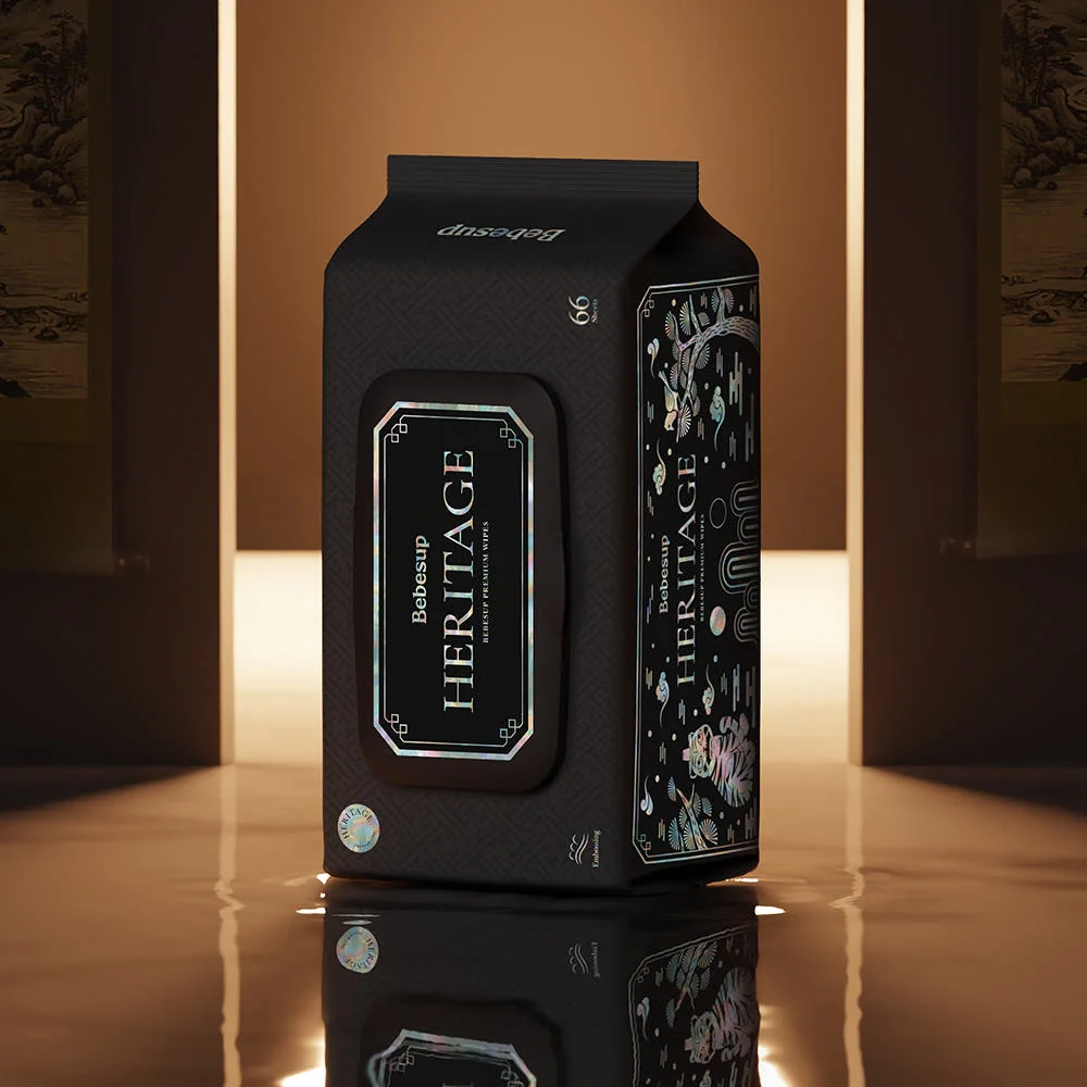 베베숲 시그니처 블랙 헤리티지 66매 캡형 패키지