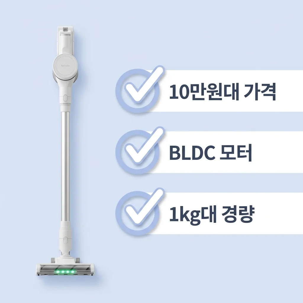 홈리아 무선청소기 가성비 핵심 포인트