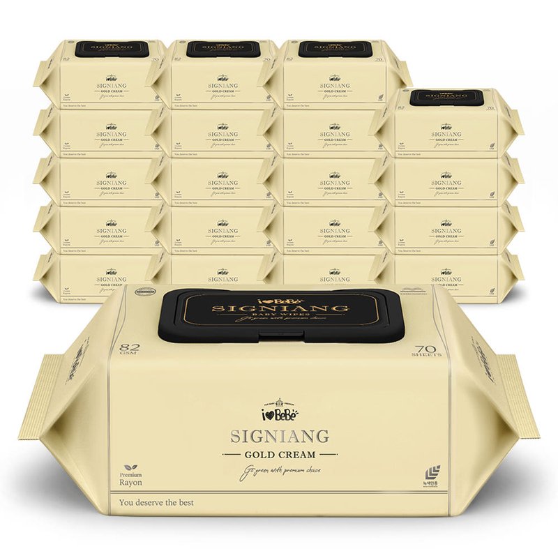 아이러브베베 시그니앙 골드크림 아기물티슈 추천 크림형 엠보