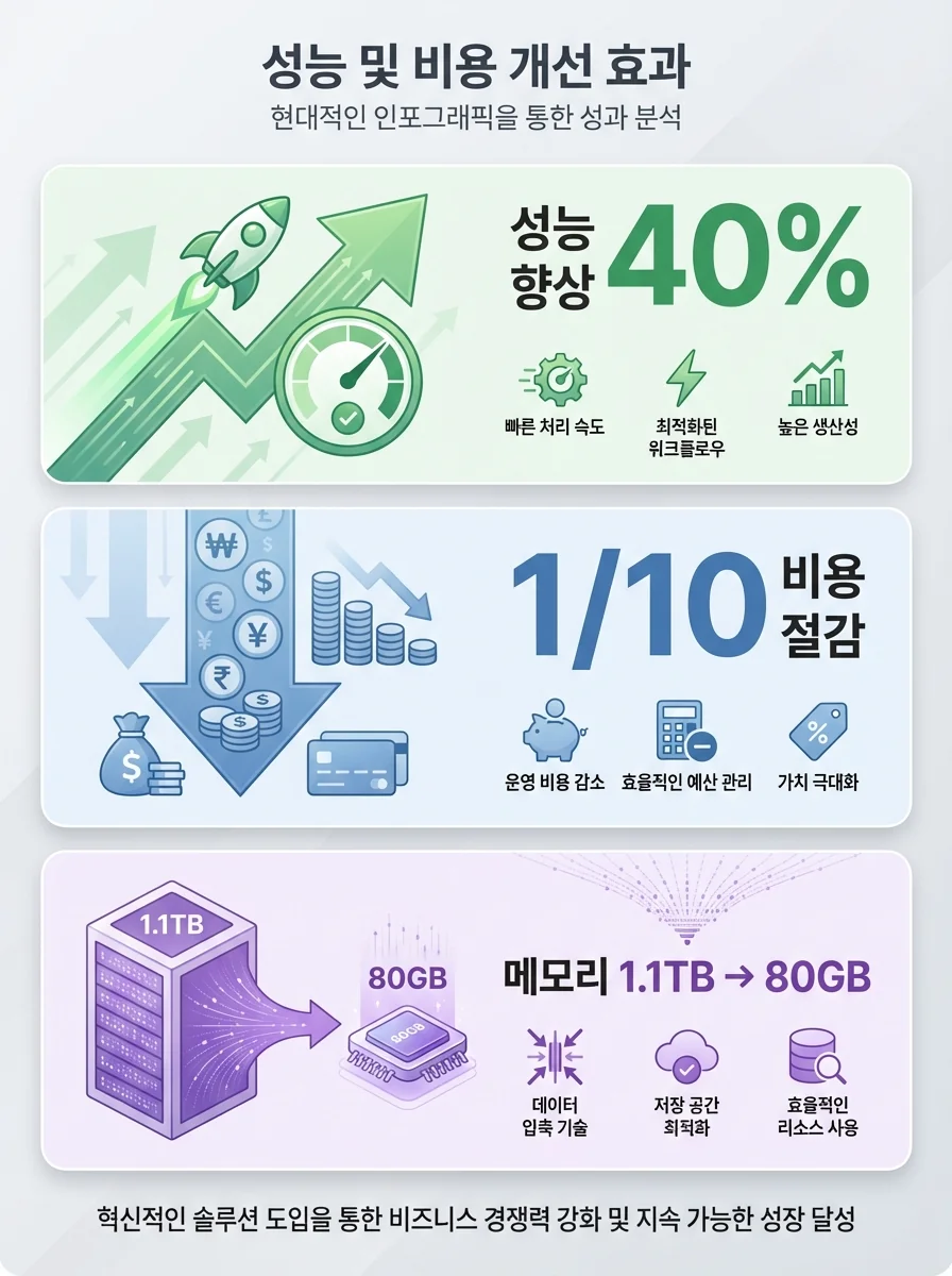 Solid Cache 성능 개선 지표 - 40% 속도 향상, 비용 1/10, 메모리 절감