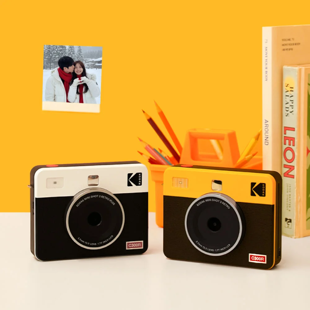 레트로카메라 2색 디자인