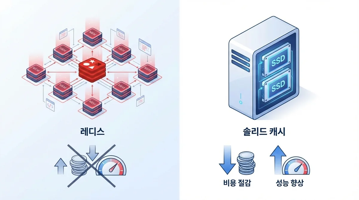 Solid Cache vs Redis 아키텍처 비교 - 비용 절감과 성능 향상