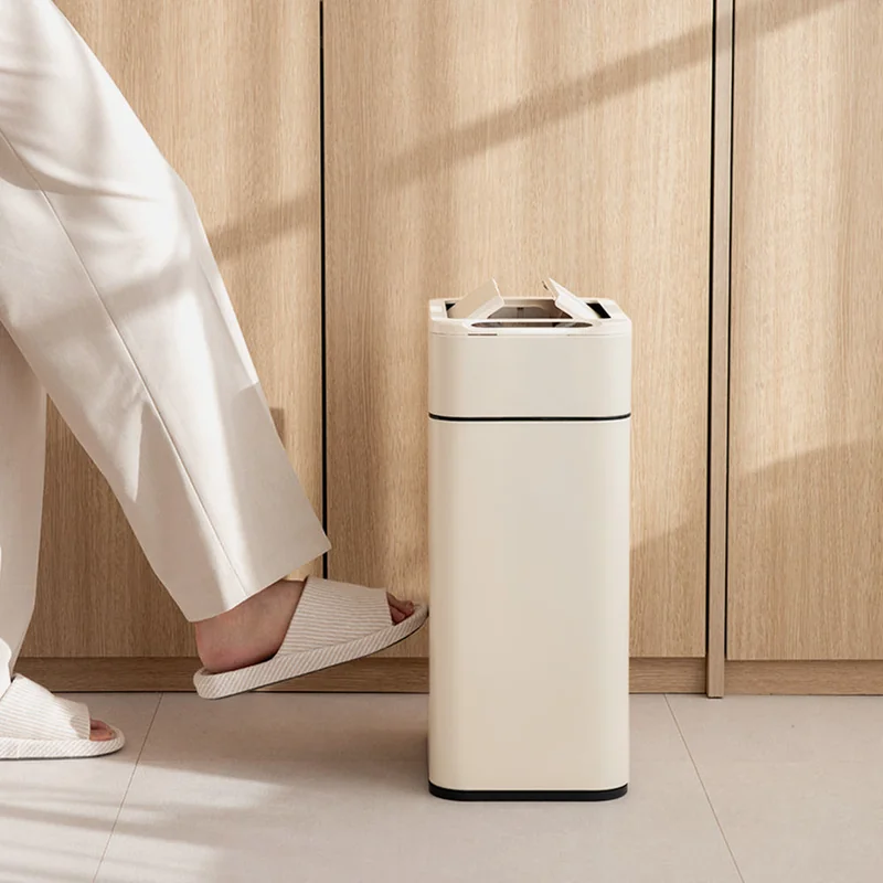 다룸 스마트 자동센서 기저귀 쓰레기통 화이트