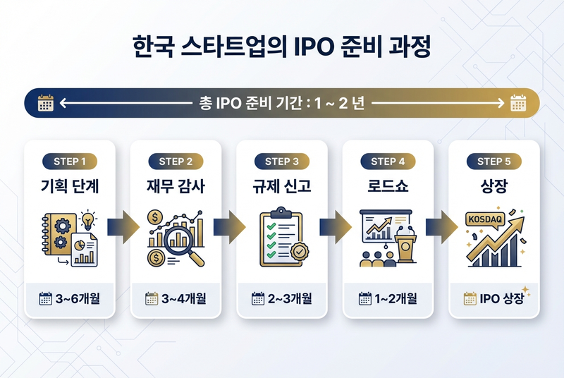 기업 IPO 상장 준비 프로세스