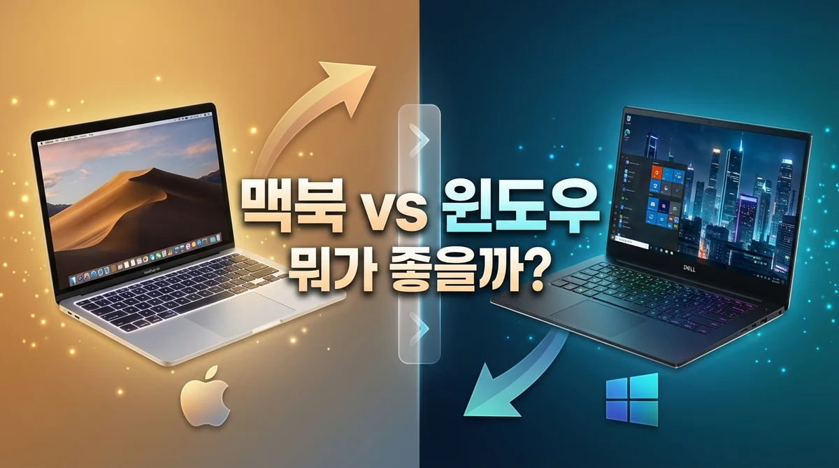 맥북 vs 윈도우 선택 가이드 썸네일