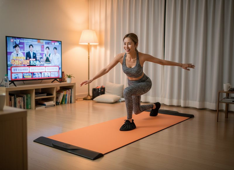 슬라이딩매트 홈트, 아파트 층간소음 없는 운동