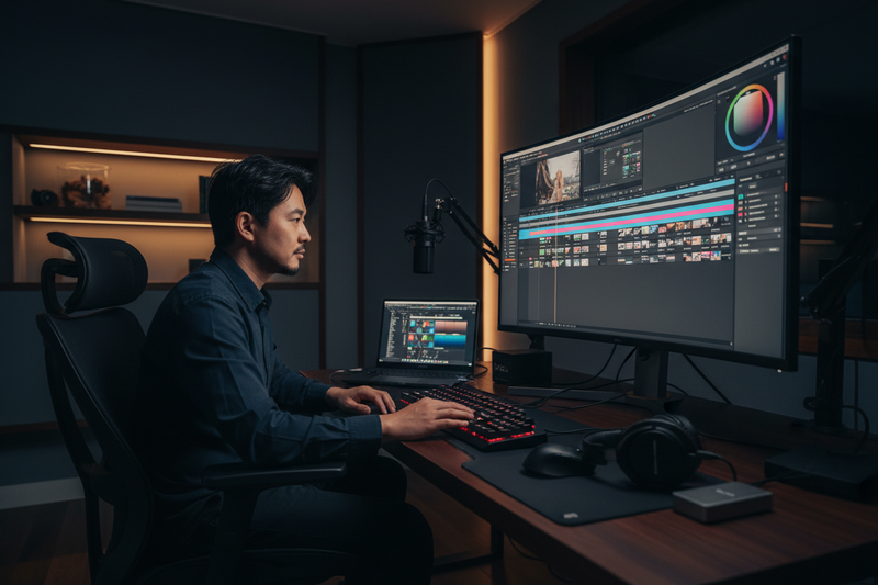 맥북프로M5 영상 편집, 전문 크리에이터 작업 환경