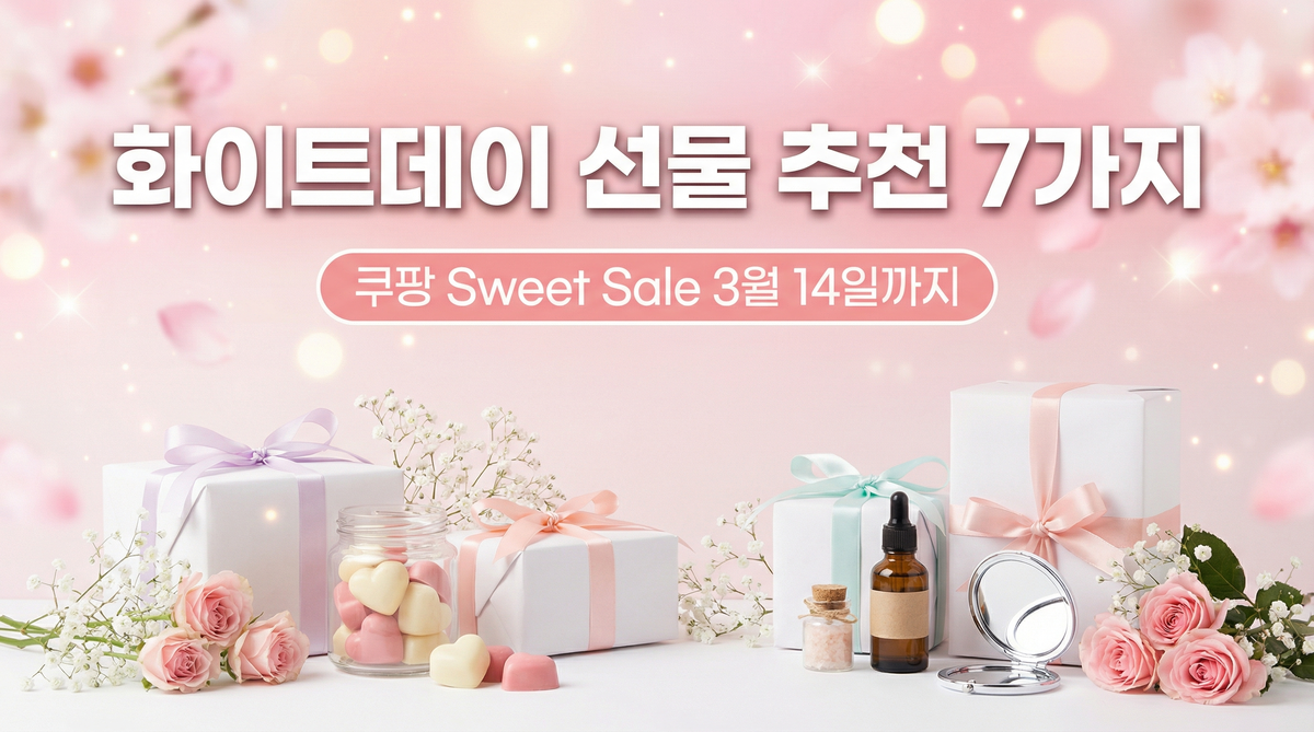 화이트데이 선물 추천 7가지 쿠팡 Sweet Sale