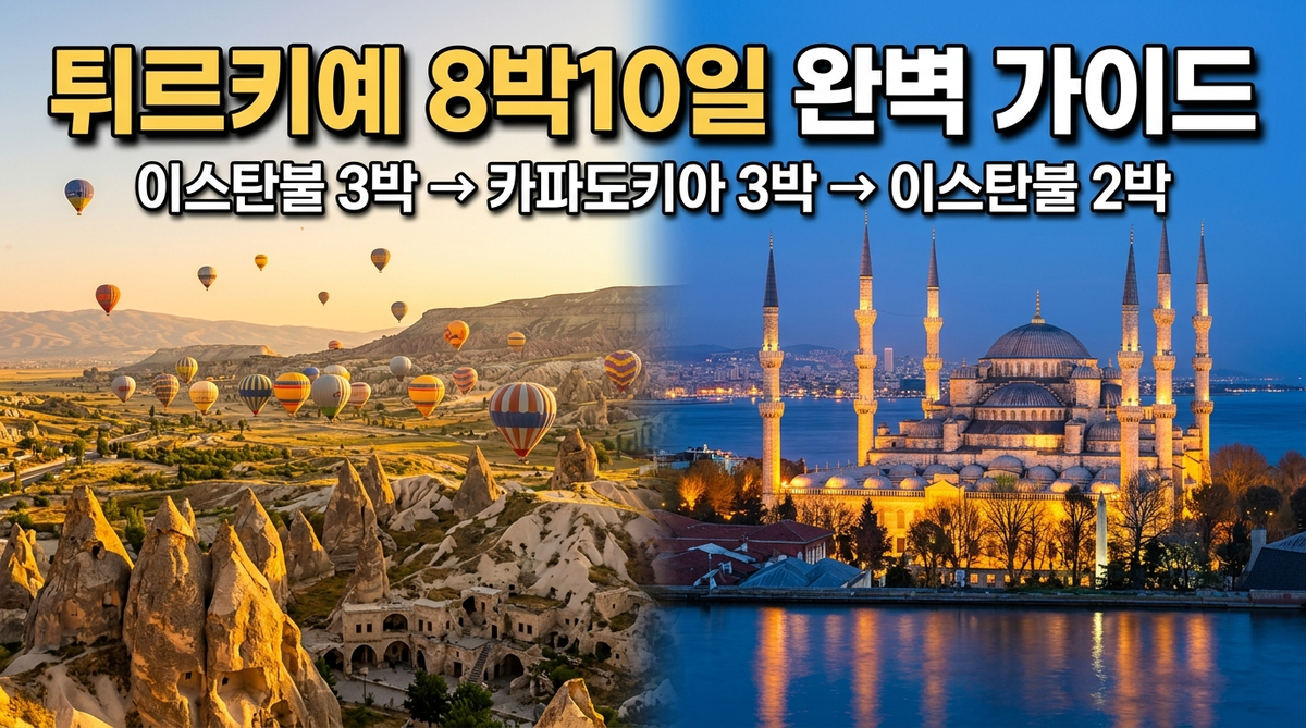 튀르키예 8박10일 완벽 가이드