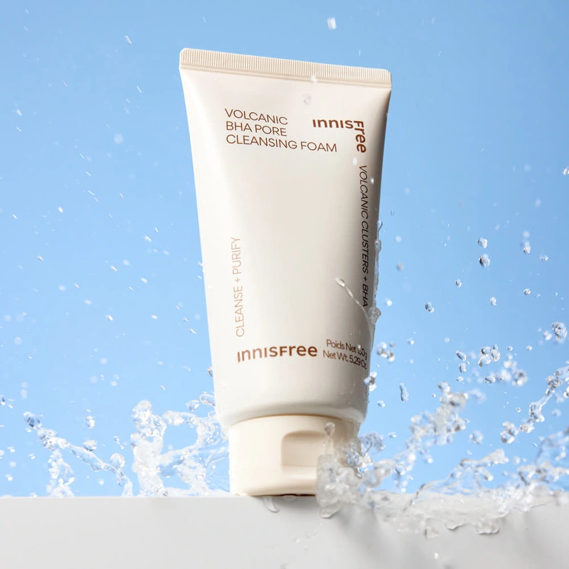 이니스프리 화산송이 BHA 모공 클렌징폼