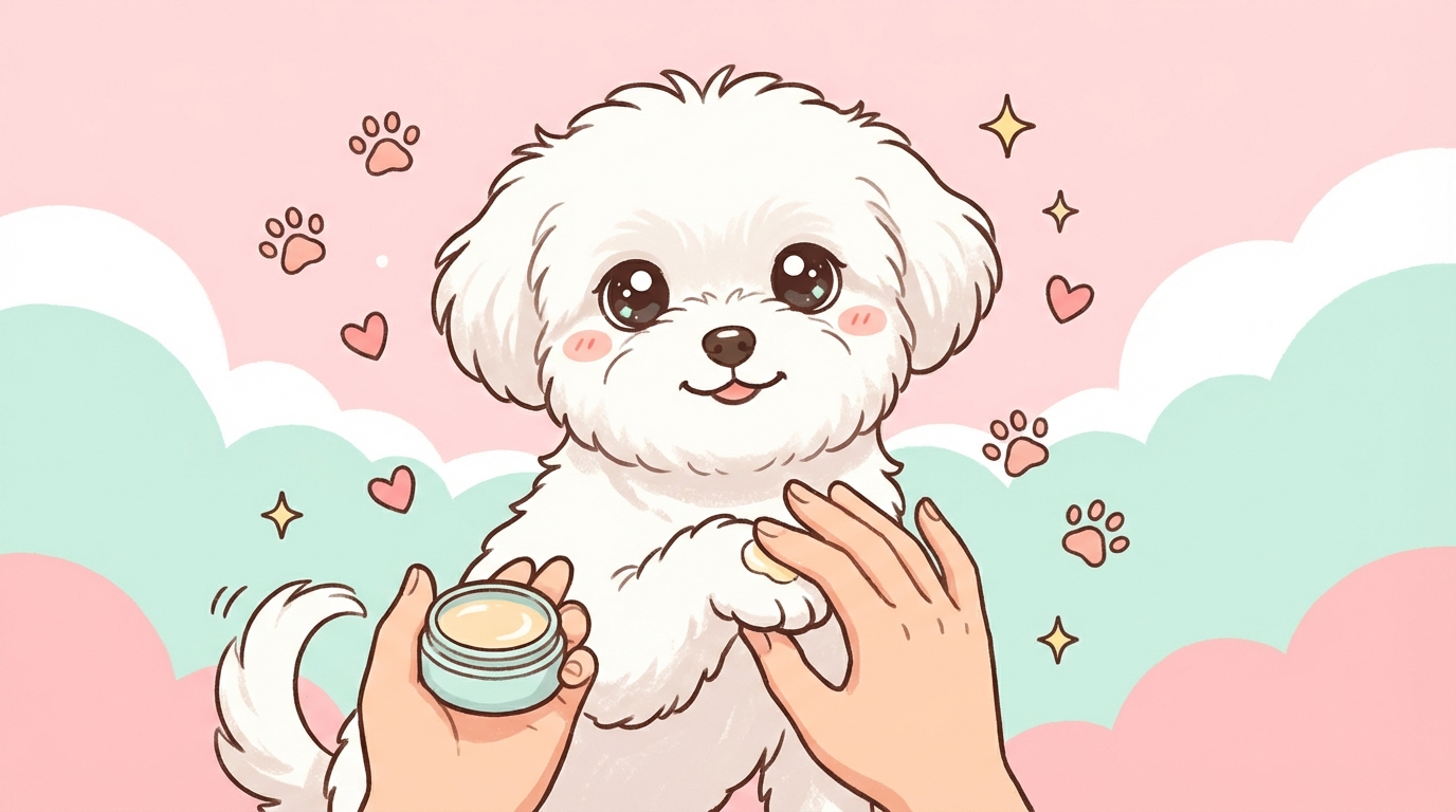 강아지 발바닥 관리