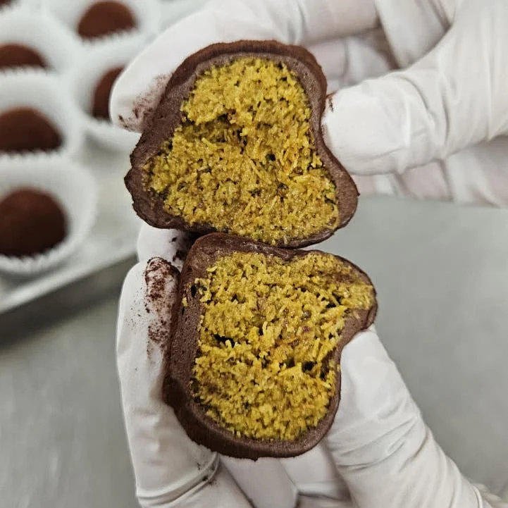 황홀스레 두바이 쫀득쿠키 내부